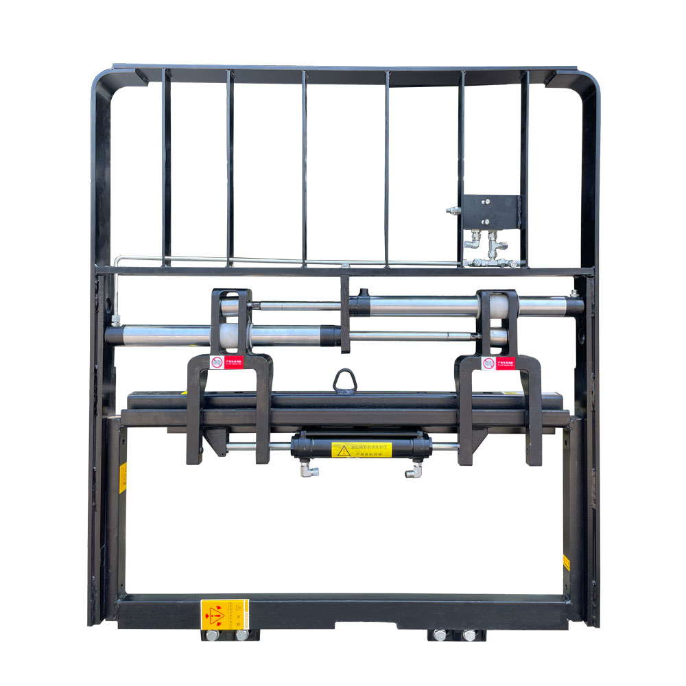 posicionador de garfos com deslocamento lateral