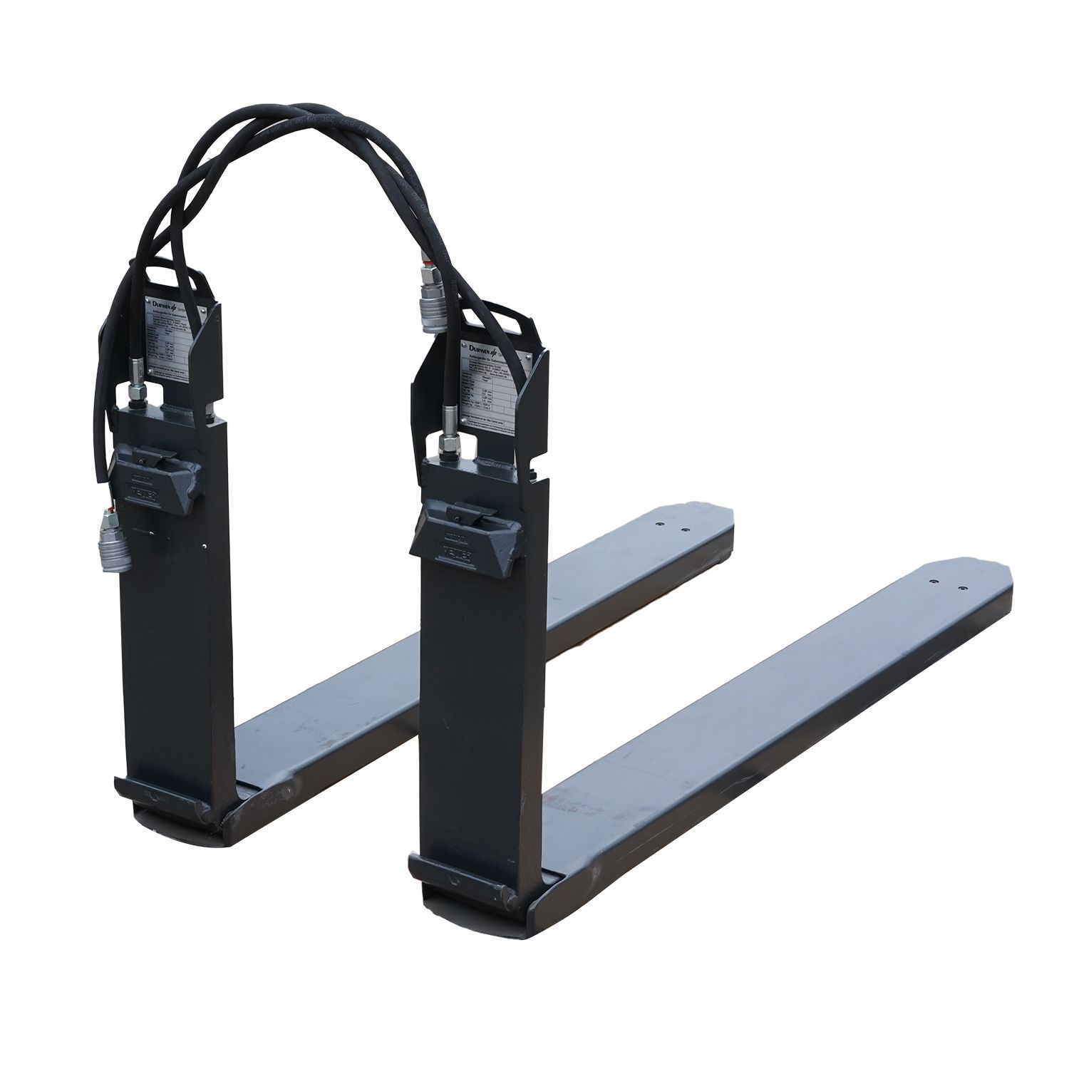 Novos garfos de alcance hidráulico