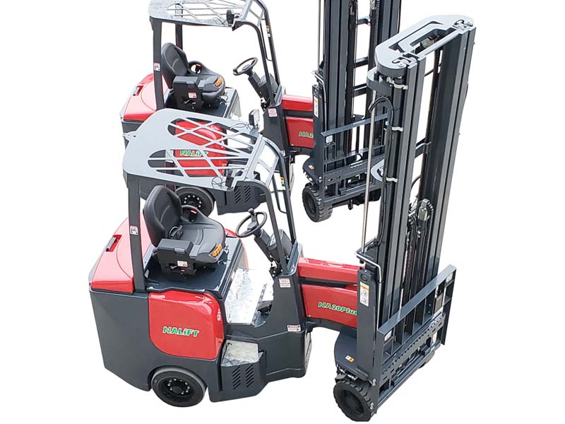 Introdução à empilhadeira para corredores estreitos Nalift